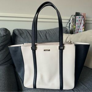 Black and cream Kate Spade Purse